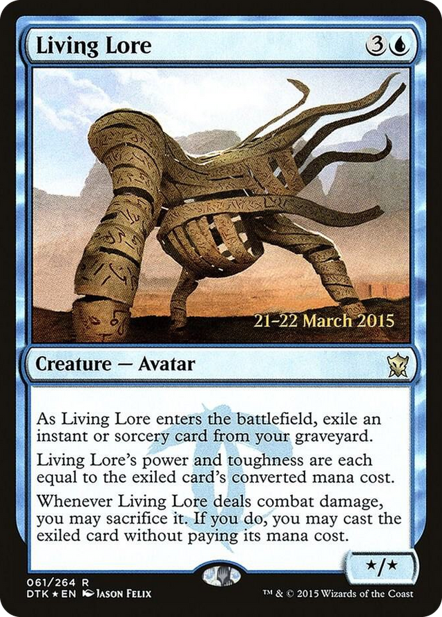 0061 Living Lore R Prerelease Cards