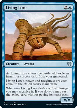 0121 Living Lore U Commander 2021