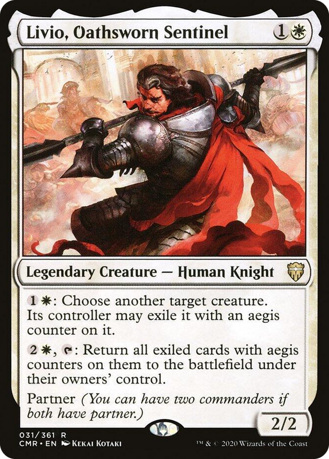 0031 Livio, Oathsworn Sentinel R Commander Legends