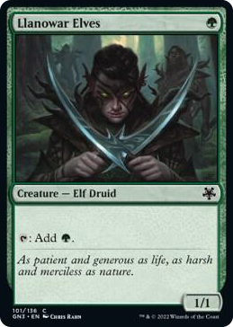 0101 Llanowar Elves C Magic Game Night: Free-For-All