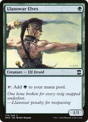 0175 Llanowar Elves C Eternal Masters