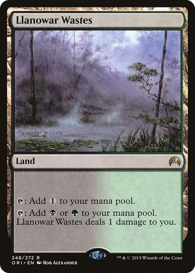 0248 Llanowar Wastes R Magic Origins