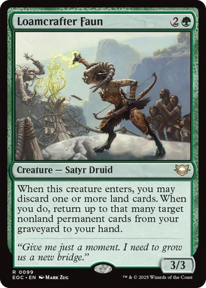 0099 Loamcrafter Faun R Commander: Edge of Eternities