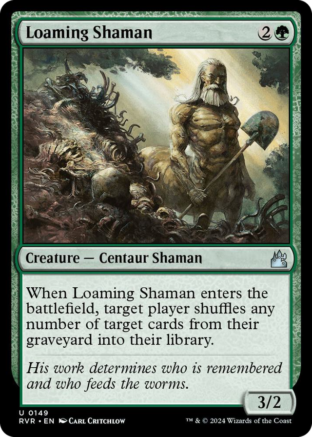 0149 Loaming Shaman U Ravnica Remastered