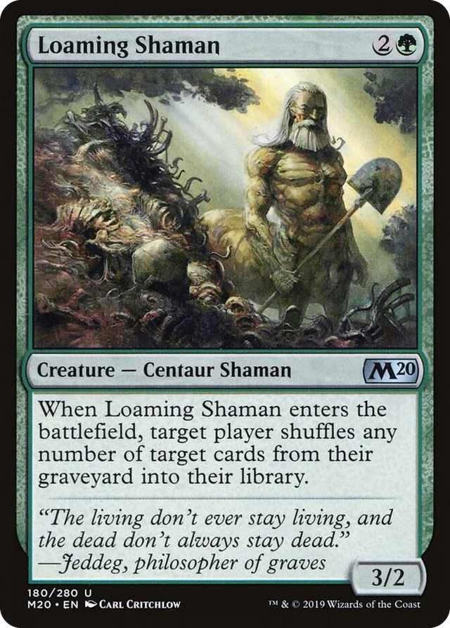 0180 Loaming Shaman U Core Set 2020