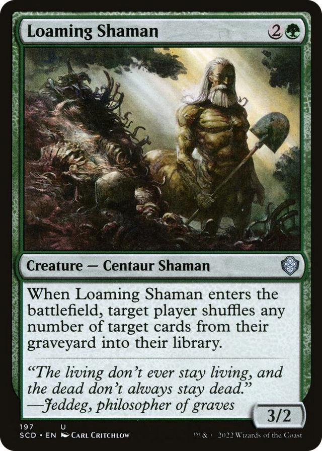 0197 Loaming Shaman U Starter Commander Decks