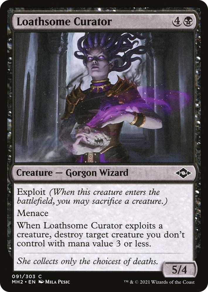 0091 Loathsome Curator C Modern Horizons 2