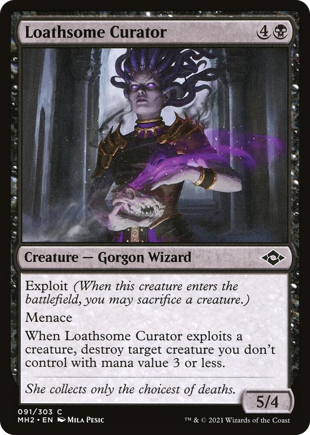 0091 Loathsome Curator C Modern Horizons 2