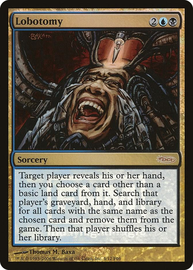 Lobotomy #4 P - FNM Promos Pokemon card