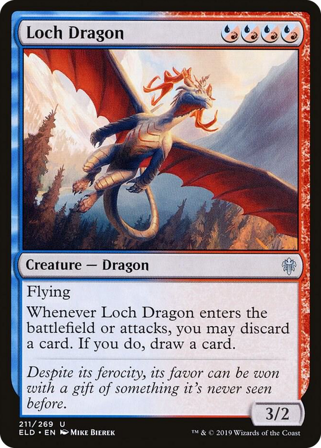0211 Loch Dragon U Throne of Eldraine