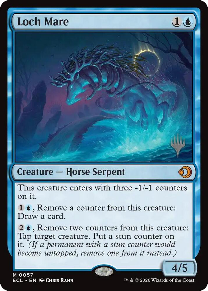 Loch Mare #57 M - Promo Pack: Lorwyn Eclipsed Pokemon card