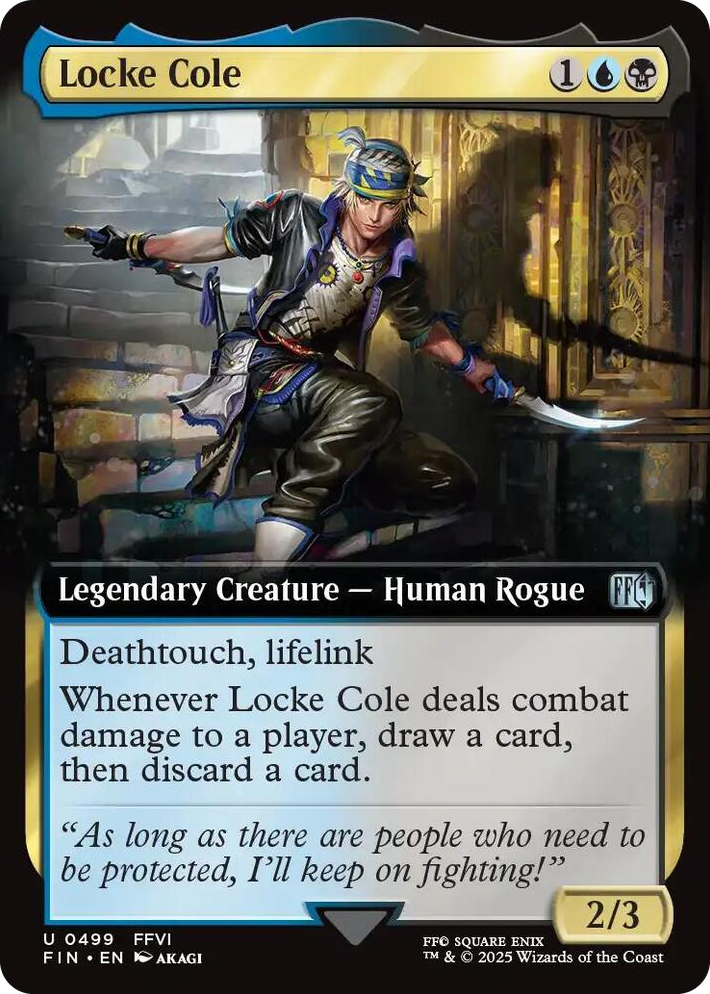 0499 Locke Cole (Extended Art) U FINAL FANTASY