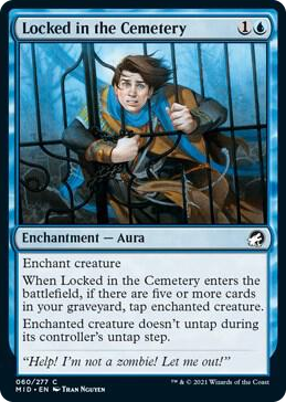 0060 Locked in the Cemetery C Innistrad: Midnight Hunt