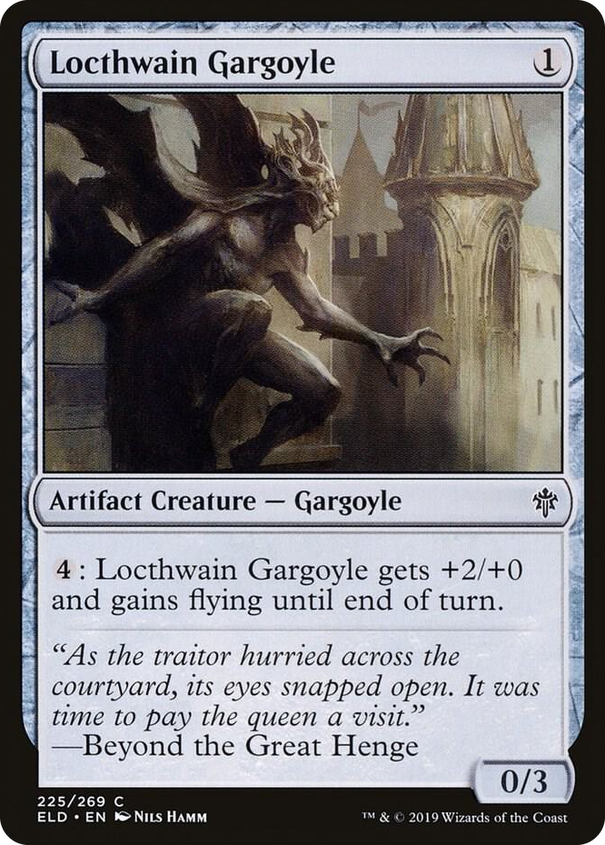 0225 Locthwain Gargoyle C Throne of Eldraine