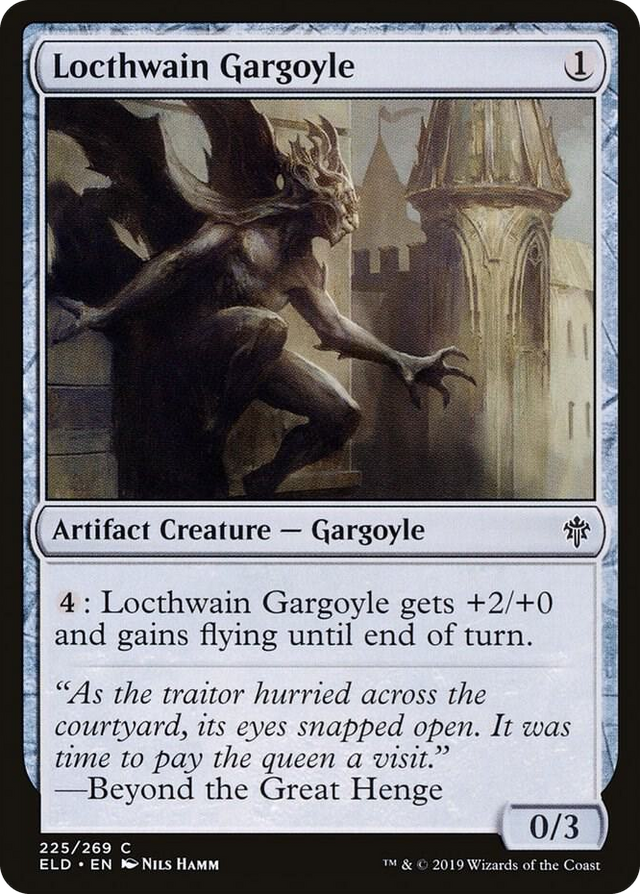 0225 Locthwain Gargoyle C Throne of Eldraine