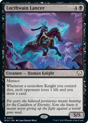 0027 Locthwain Lancer R Commander: March of the Machine