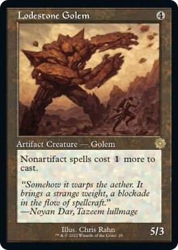 0029 Lodestone Golem R The Brothers' War: Retro Frame Artifacts