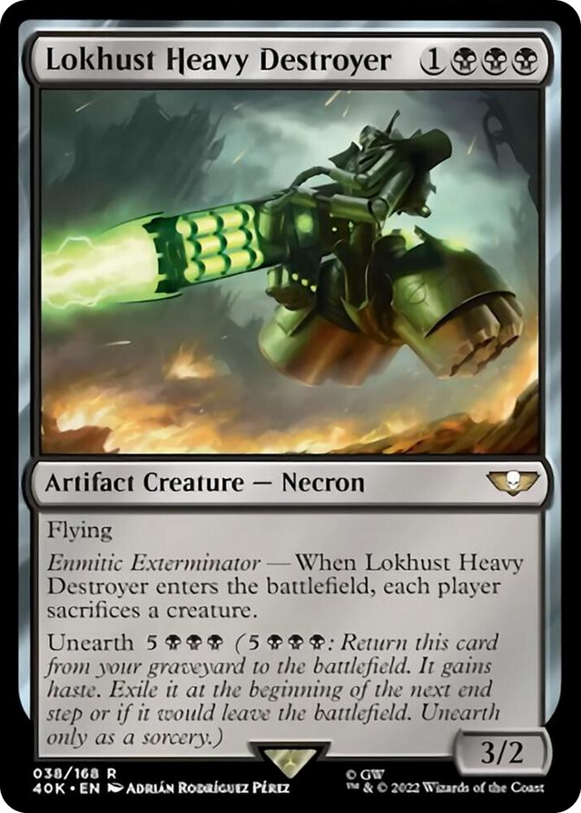 0038 Lokhust Heavy Destroyer R Universes Beyond: Warhammer 40,000