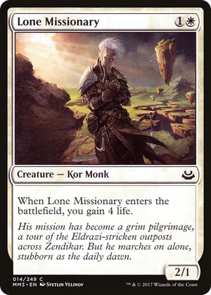 0014 Lone Missionary C Modern Masters 2017