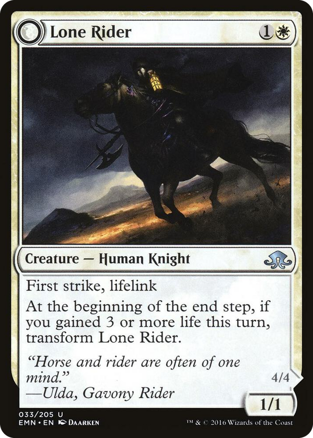 0033 Lone Rider U Eldritch Moon