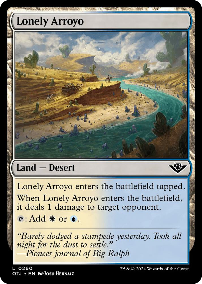 0260 Lonely Arroyo L Outlaws of Thunder Junction