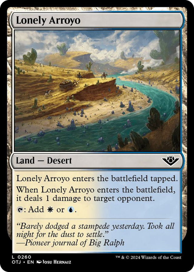 0260 Lonely Arroyo L Outlaws of Thunder Junction