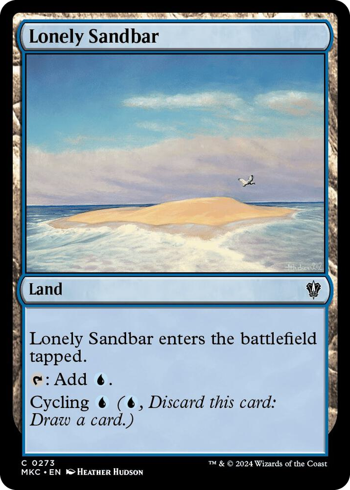 0273 Lonely Sandbar C Commander: Murders at Karlov Manor