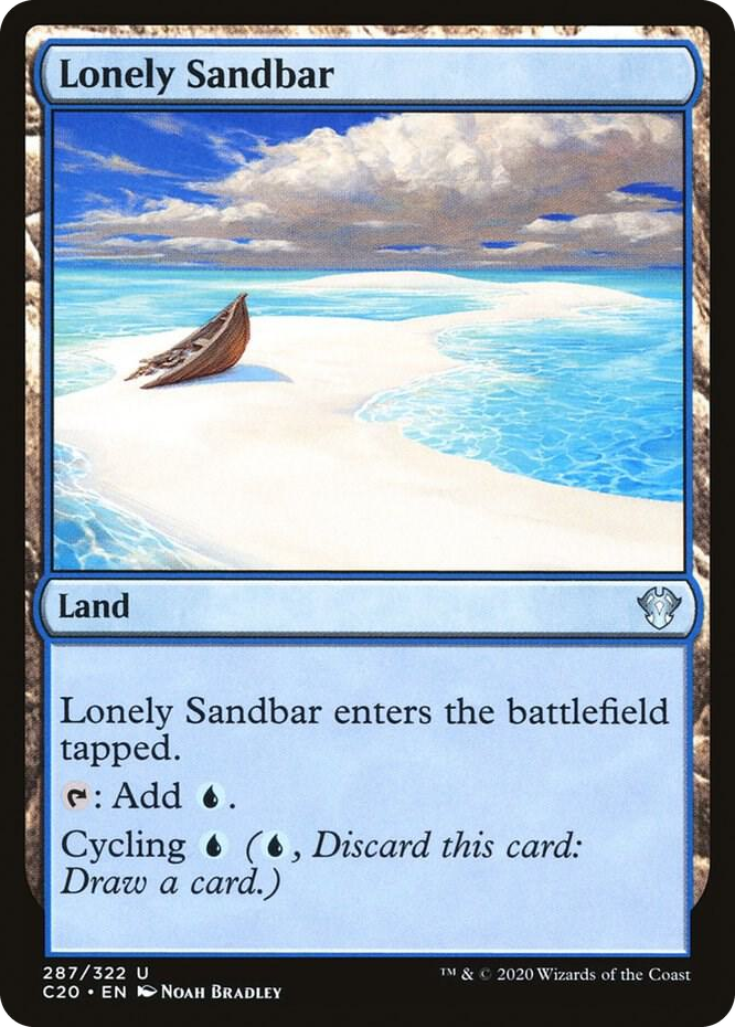 0287 Lonely Sandbar U Commander 2020