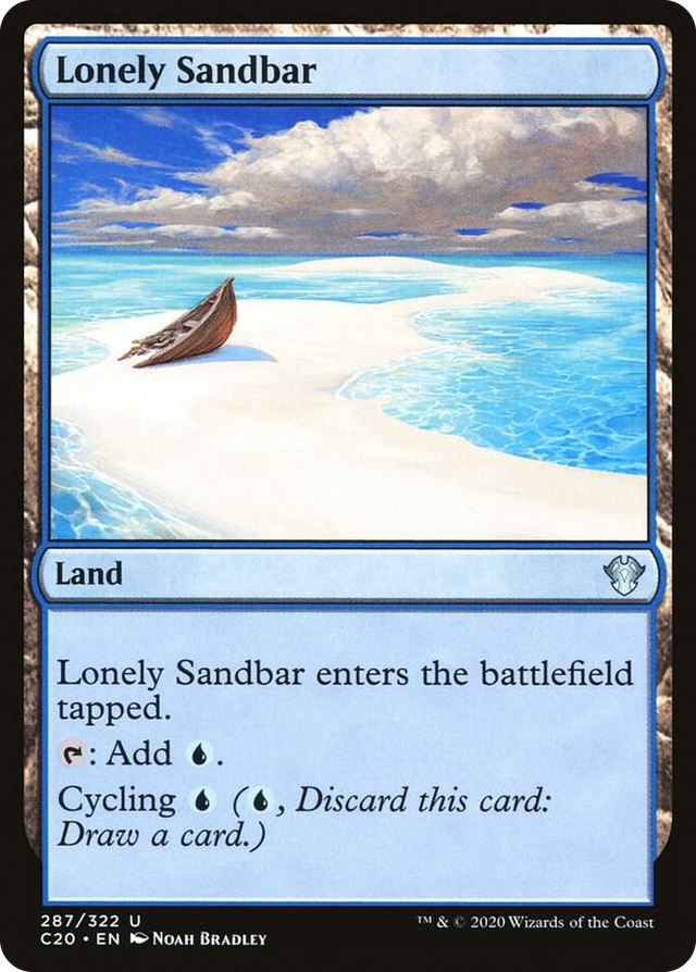 0287 Lonely Sandbar U Commander 2020