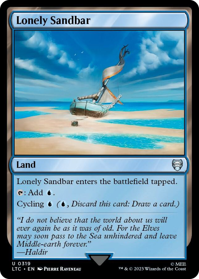 0319 Lonely Sandbar U Commander: The Lord of the Rings: Tales of Middle-earth