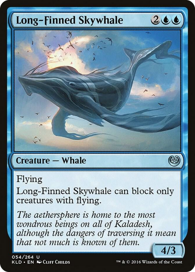 0054 Long-Finned Skywhale U Kaladesh