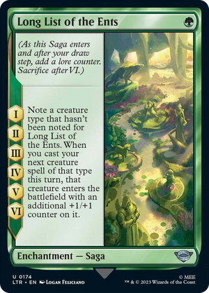 0174 Long List of the Ents U Universes Beyond: The Lord of the Rings: Tales of Middle-earth