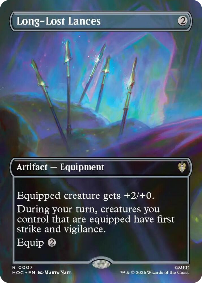 Long-Lost Lances (Borderless) #7 R - The Hobbit: Eternal-Legal Pokemon card