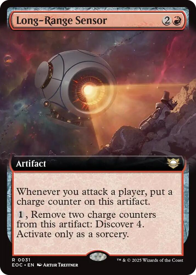 0031 Long-Range Sensor (Extended Art) R Commander: Edge of Eternities