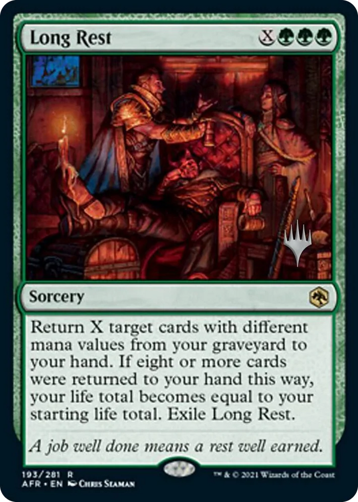 0193 Long Rest R Promo Pack: Adventures in the Forgotten Realms