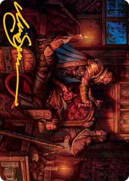 0051 Long Rest Art Card (Gold-Stamped Signature) S Art Series: Adventures in the Forgotten Realms