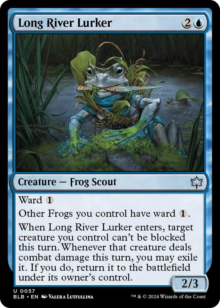 0057 Long River Lurker U Bloomburrow