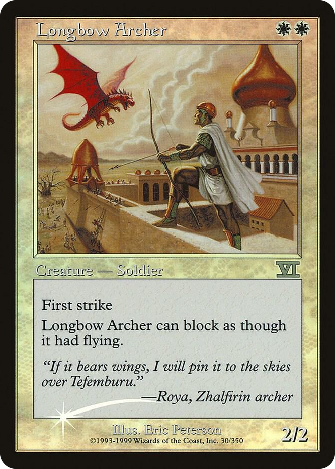 Longbow Archer #30 P - FNM Promos Pokemon card