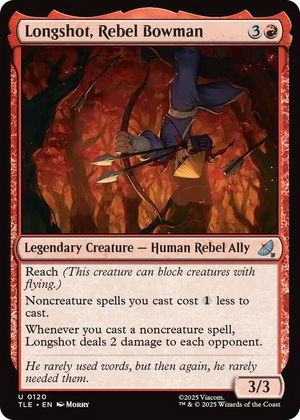 0120 Longshot, Rebel Bowman U The Last Airbender: Eternal-Legal