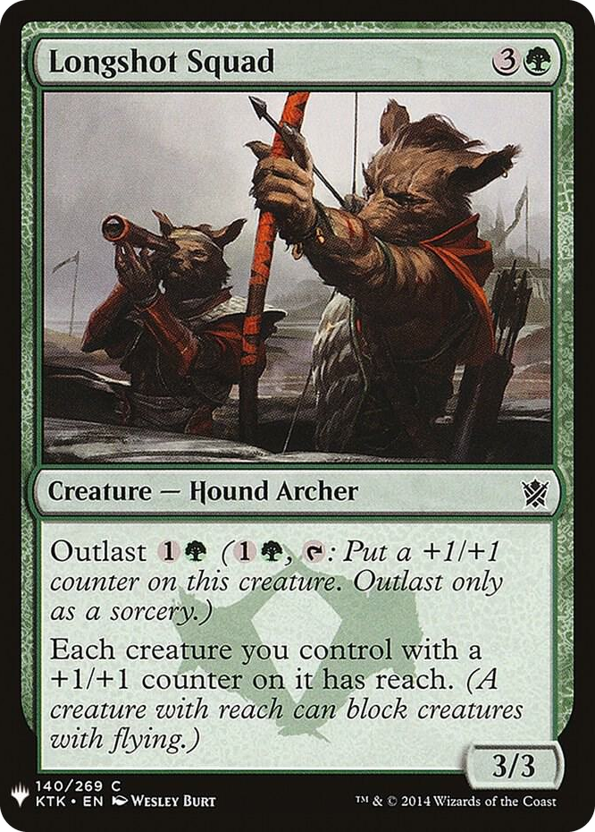 0140 Longshot Squad C The List Reprints