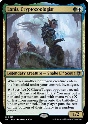0215 Lonis, Cryptozoologist R Commander: Murders at Karlov Manor