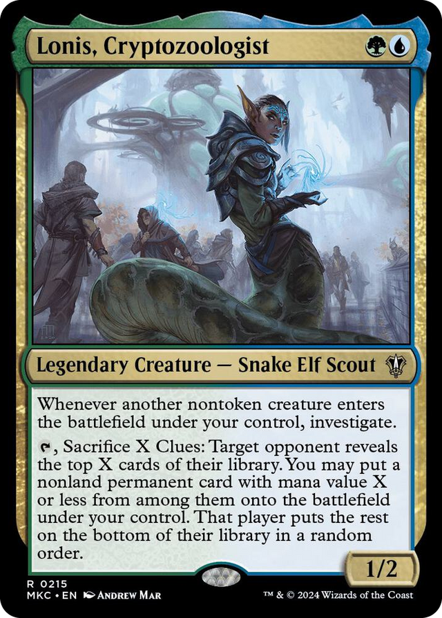 0215 Lonis, Cryptozoologist R Commander: Murders at Karlov Manor