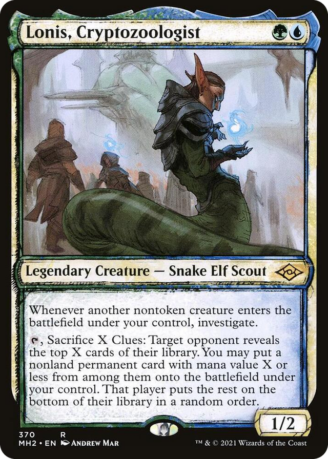 0370 Lonis, Cryptozoologist (Showcase) R Modern Horizons 2