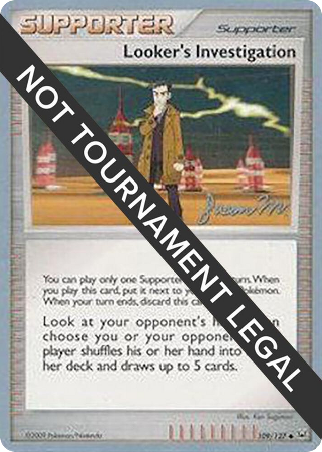 0109 Looker's Investigation - 2009 (Jason Martinez) Uncommon World Championship Decks