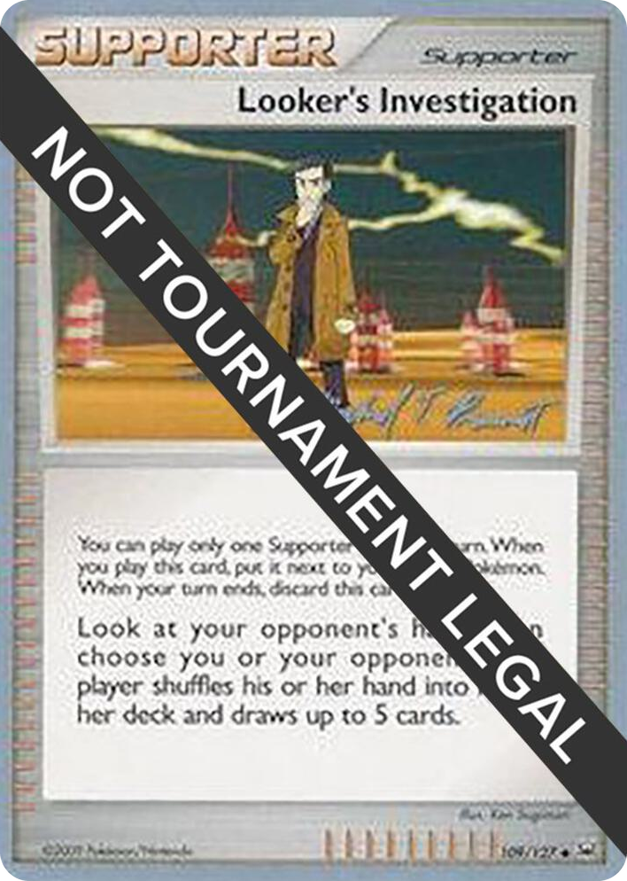 0109 Looker's Investigation - 2010 (Michael Pramawat) Uncommon World Championship Decks