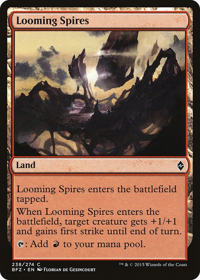 Looming Spires #238 C - Battle for Zendikar Pokemon card