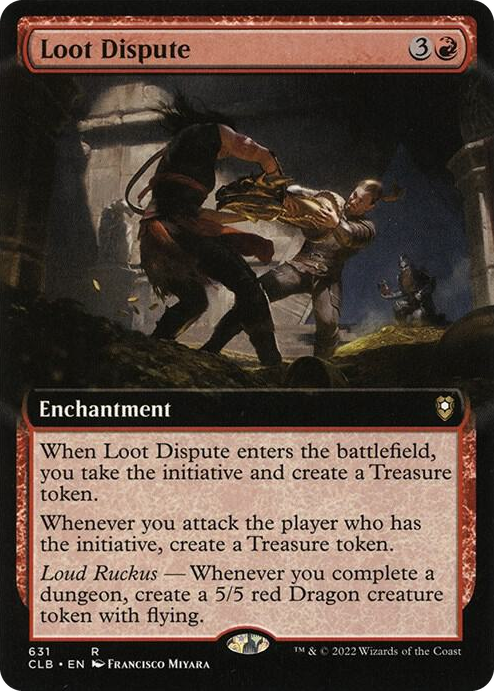 0631 Loot Dispute (Extended Art) R Commander Legends: Battle for Baldur's Gate