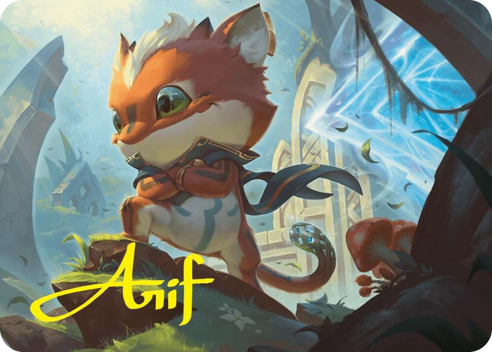 Loot, Exuberant Explorer Art Card (12/54) (Gold-Stamped Signature) #12 S - Art Series: Foundations Pokemon card