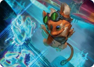0022 Loot, the Pathfinder Art Card S Art Series: Aetherdrift