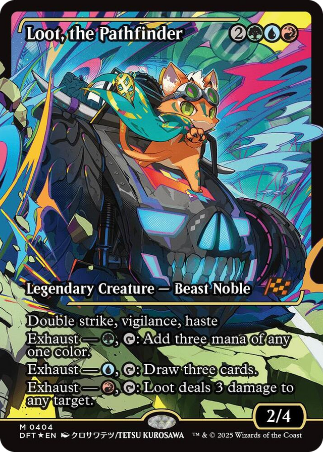 0404 Loot, the Pathfinder (Showcase) M Aetherdrift